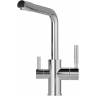 Комплект кухонный смеситель GRANULA GR-2015 хром + фильтр Granula 2015 XPOM+AKC-002